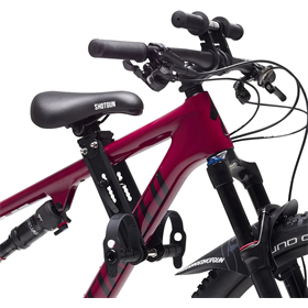 Siodełko na ramę z kierownicą KIDS RIDE SHOTGUN Child Bike Seat + Handlebars Combo